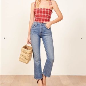Brand new Reformation denim! Jordi kick flare jean